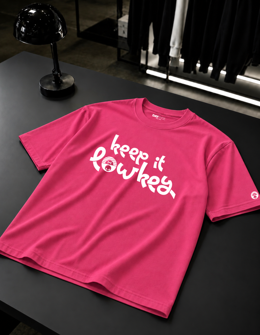 Keep It Lowkey T-Shirt, Minimal Urban Tee, Unisex Casual Streetwear