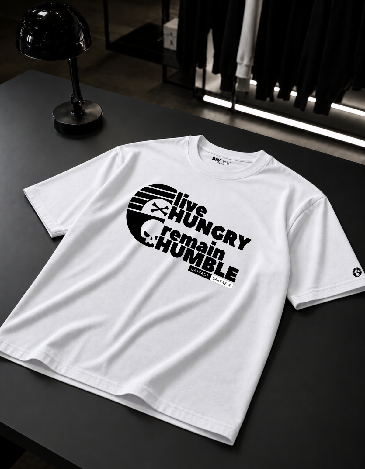 Live Hungry Remain Humble T-Shirt, DAYFADE Graphic Tee, Unisex Streetwear Shirt