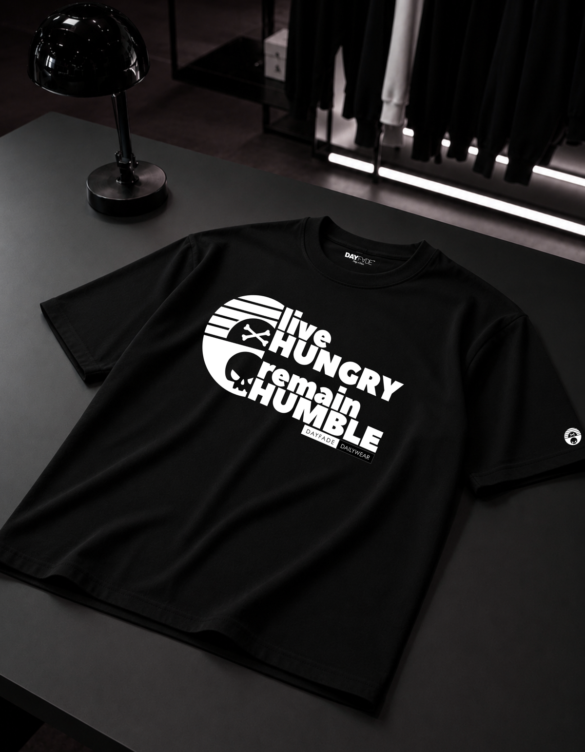 Live Hungry Remain Humble T-Shirt, DAYFADE Graphic Tee, Unisex Streetwear Shirt